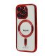 Electroplated Magsafe TPU Case for iPhone 12 Pro Max (red)