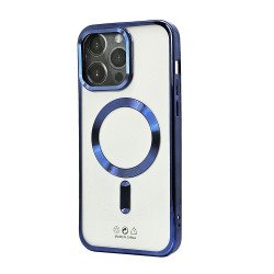 Electroplated Magsafe TPU Case for iPhone 15 Plus (blue) Electroplated Magsafe TPU Case for iPhone 15 Plus (blue)