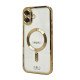 Electroplated Magsafe TPU Case for iPhone 16 (gold) Electroplated Magsafe TPU Case for iPhone 16 (gold)