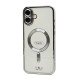 Electroplated Magsafe TPU Case for iPhone 16 Plus (silver)