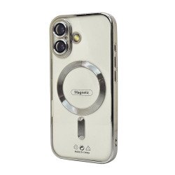 Electroplated Magsafe TPU Case for iPhone 17 (silver) Electroplated Magsafe TPU Case for iPhone 17 (silver)