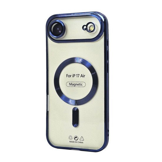 Electroplated Magsafe TPU Case for iPhone 17 Air (blue) Electroplated Magsafe TPU Case for iPhone 17 Air (blue)