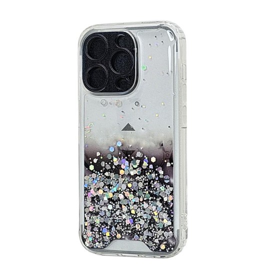Sparkly TPU Case for iPhone 14 Pro (black)