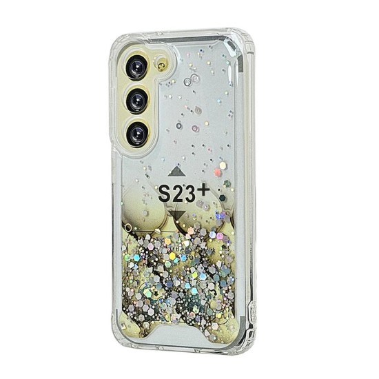 Sparkly TPU Case for Samsung Galaxy S23 Plus (gold)
