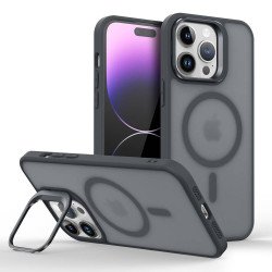 KickStand Magsafe TPU Case for iPhone 16 (black)