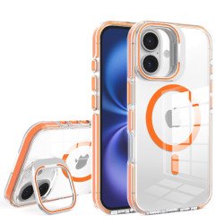 Clear Shield V2 Magsafe TPU Case for iPhone 17 (orange)