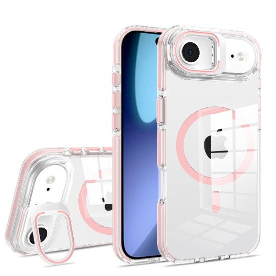 Clear Shield V2 Magsafe TPU Case for iPhone 17 Air (pink)