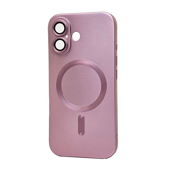 Metallic Magsafe TPU Case for iPhone 17 (pink)
