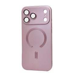 Metallic Magsafe TPU Case for iPhone 17 Pro (pink)
