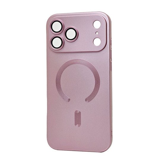 Metallic Magsafe TPU Case for iPhone 17 Pro (pink)