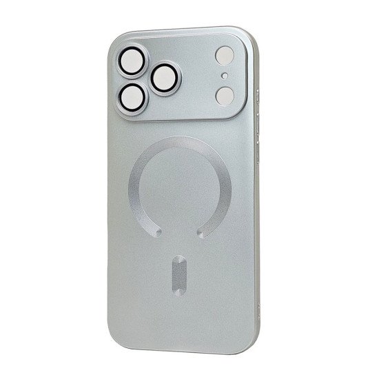 Metallic Magsafe TPU Case for iPhone 17 Pro (silver)