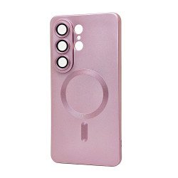 Metallic Magsafe TPU Case for Samsung Galaxy S26 Ultra (pink)