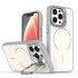 Matte KickStand Magsafe Case for iPhone 14 Pro Max (grey)