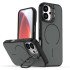 Matte KickStand Magsafe Case for iPhone 16E / 17E (black)