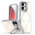 Matte KickStand Magsafe Case for iPhone 16E / 17E (grey)