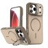 Matte KickStand Magsafe Case for iPhone 17 Pro Max (brown)