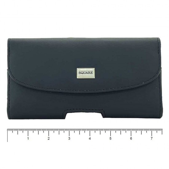 Classic Horizontal Genuine Leather Pouch (3X)