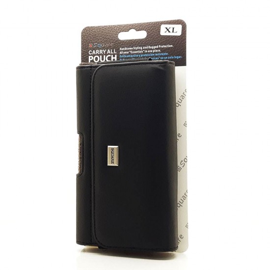 Horizontal Leather Pouch W/ Card Slot (XL) Horizontal Leather Pouch W/ Card Slot (XL)