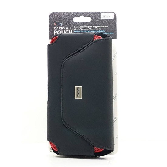Horizontal Dual Color Nylon Leather Pouch (XXL) Horizontal Dual Color Nylon Leather Pouch (XXL)