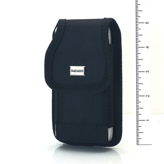 Vertical Rugged Pouch With Metal Belt Clip (large)