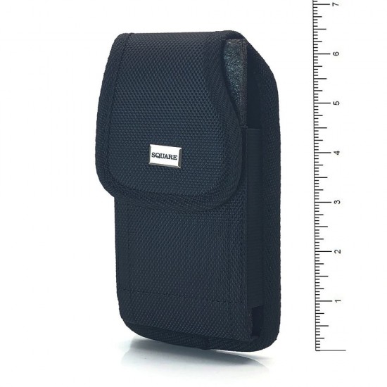 Vertical Rugged Pouch With Metal Belt Clip (XXL)