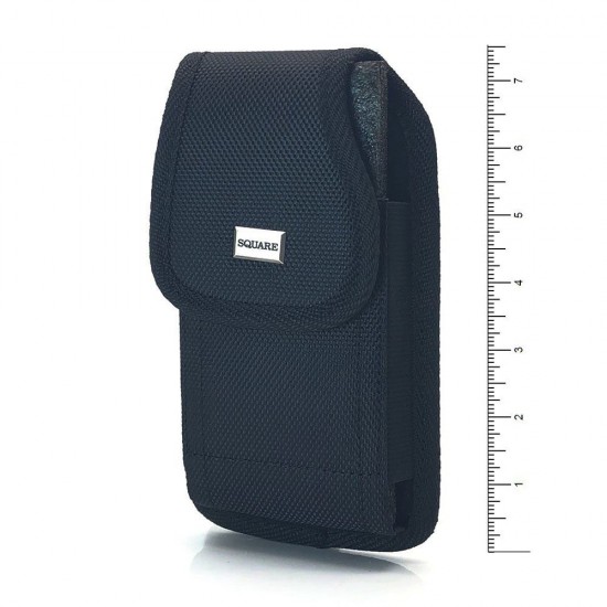 Vertical Rugged Pouch With Metal Belt Clip (3X)