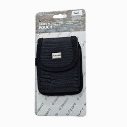 Vertical Rugged Pouch With Metal Belt Clip For Flip Phones