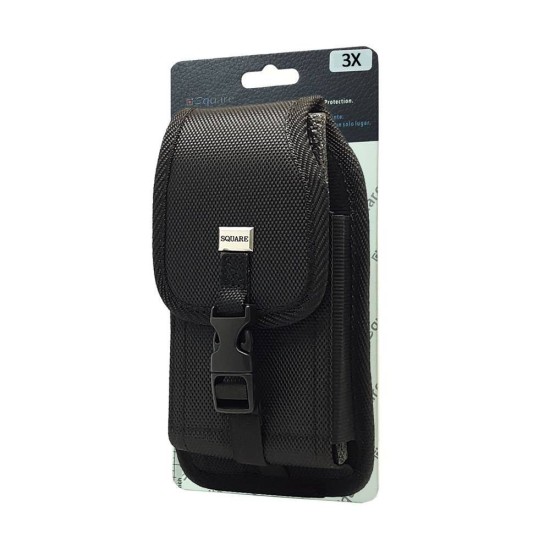Vertical Rugged Pouch With Metal Belt Clip (3X) Vertical Rugged Pouch With Metal Belt Clip (3X)
