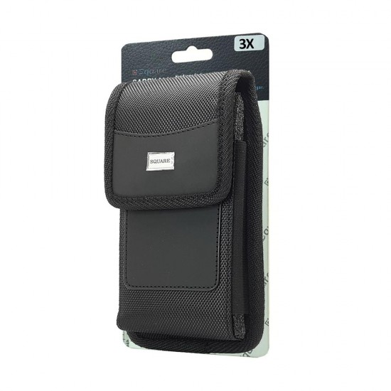 Vertical Rugged Nylon Pouch W/ Card Slot (3X) Vertical Rugged Nylon Pouch W/ Card Slot (3X)