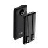 KP18 10k mAh 22.5W Power Bank w/ Built-in Cable (black)