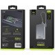 WPG105 Magsafe 10K mAh 22.5W Battery Pack w/ built-in cable (silver)