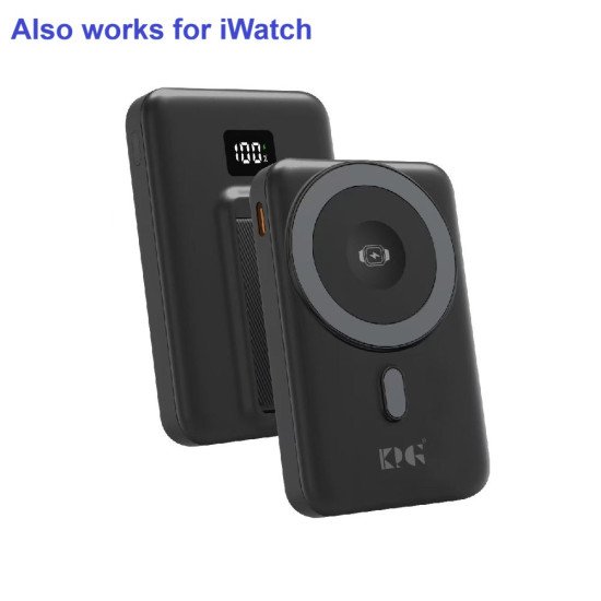 WPG106 Magsafe 10K mAh 22.5W Power Bank (black)