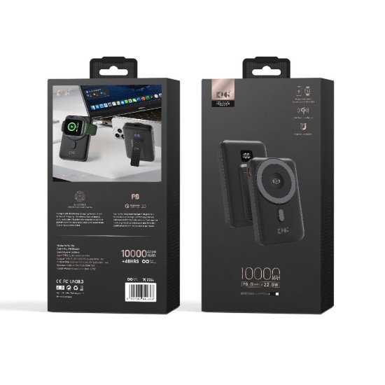 WPG106 Magsafe 10K mAh 22.5W Power Bank (black)