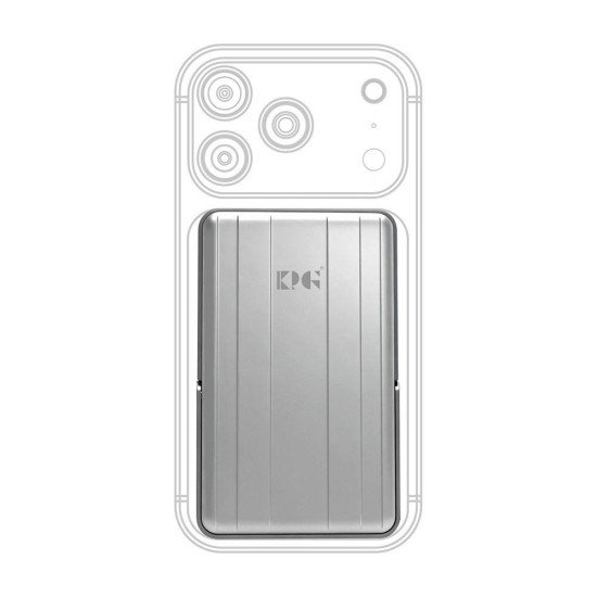 WPG110 Magsafe 10K mAh 22.5W Battery Pack w/ kickstand (silver)