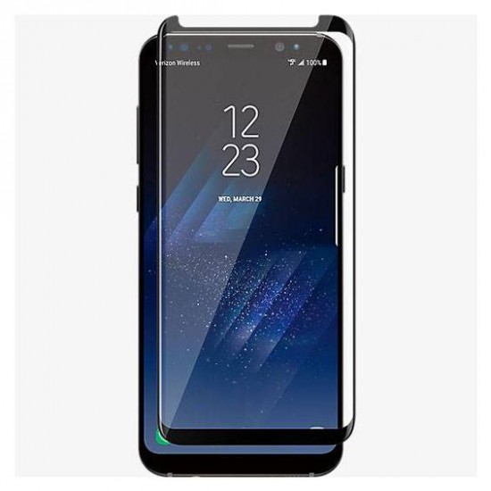 Curved Glass For Samsung Galaxy S8 (black)