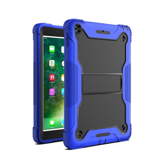 Hybrid Tablet Case w/ kickstand for iPad 7/8/9 10.2" (blue)