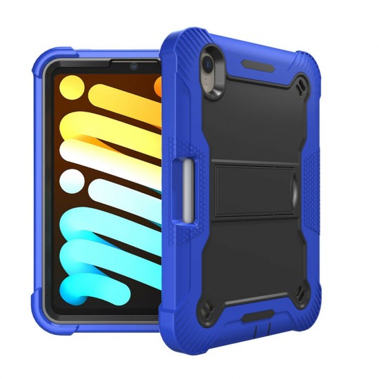Hybrid Tablet Case w/ kickstand for iPad Mini 6 / 7 (blue) Hybrid Tablet Case w/ kickstand for iPad Mini 6 / 7 (blue)