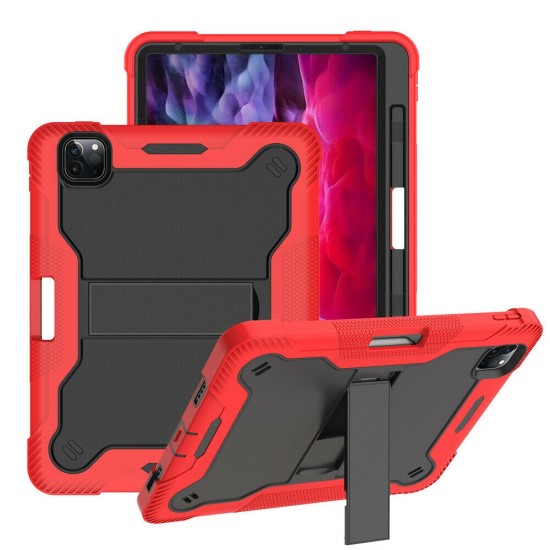 Hybrid Tablet Case w/ kickstand for iPad Pro 11" / Air 4 / Air 5 (red)