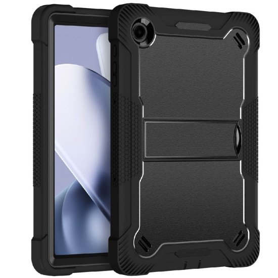 Hybrid Tablet Case w/ kickstand for Revvl Tab 2 (black)