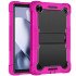 Hybrid Tablet Case w/ kickstand for Revvl Tab 2 (hotpink)