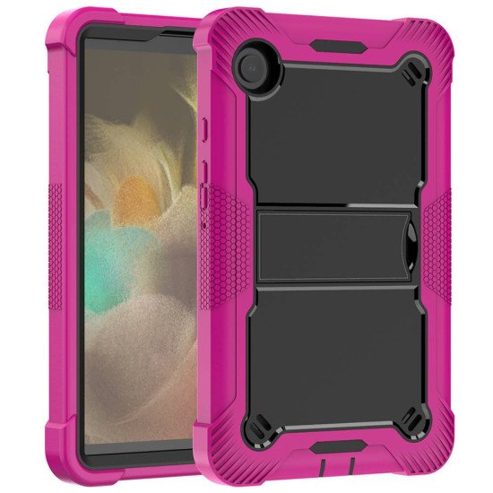 Hybrid Tablet Case w/ kickstand for Samsung Tab A9 8.7" (hotpink)