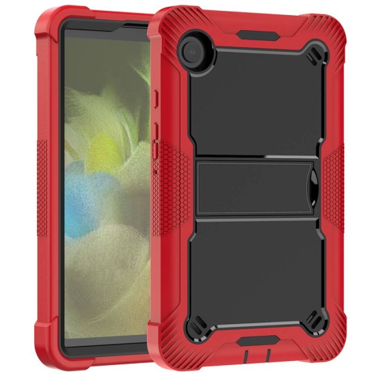 Hybrid Tablet Case w/ kickstand for Samsung Tab A9 8.7" (red)