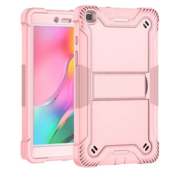 Hybrid Tablet Case w/ kickstand for Samsung Tab A7 10.4" (rose gold)