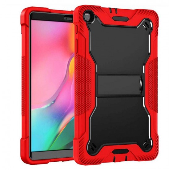Hybrid Tablet Case w/ kickstand for Samsung Tab A7 10.4" (red)