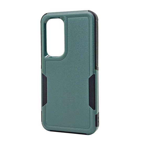 Traveler Hybrid Case For Samsung S25 Plus (green)