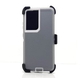 Defender Case w/ Clip For Samsung  Galaxy S26 Ultra (grey)