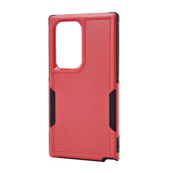 Traveler Hybrid Case For Samsung S24 Ultra (red) Traveler Hybrid Case For Samsung S24 Ultra (red)