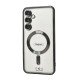 Electroplated Magsafe TPU Case for Samsung Galaxy S23 Plus (black)