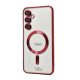 Electroplated Magsafe TPU Case for Samsung Galaxy S23 Plus (red)