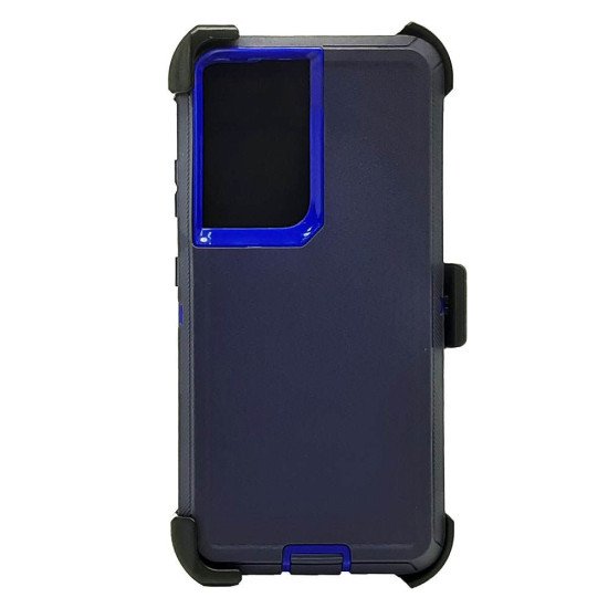 Defender Case w/ Clip For Samsung  S25 Ultra (blue) Defender Case w/ Clip For Samsung  S25 Ultra (blue)